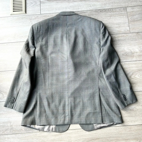 Axcess by Liz Claiborne Pure Wool Plaid Blazer - Picture 13 of 15